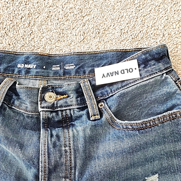 High-Waisted Button Women Jean Short - Picture 5 of 5